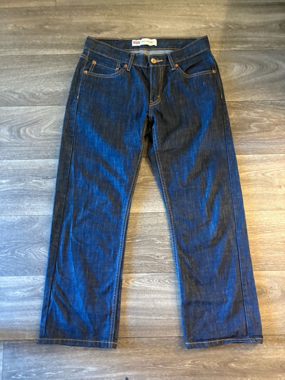Levi's 514 Straight Jeans in Dark Wash
